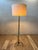 Stiffel Brass Floor Lamp With Round Glass Table For Sale - Image 10 of 12