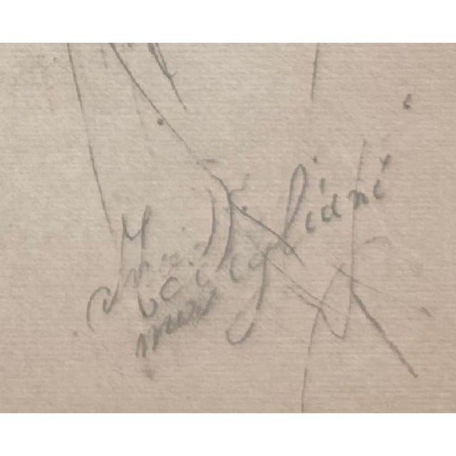 1980s A. Modigliani, Ritratto di Lunia / Portrait of Lunia, Lithograph For Sale - Image 5 of 7