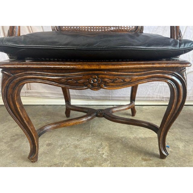 Eight French Provincial-Style Dining Chairs For Sale - Image 4 of 18