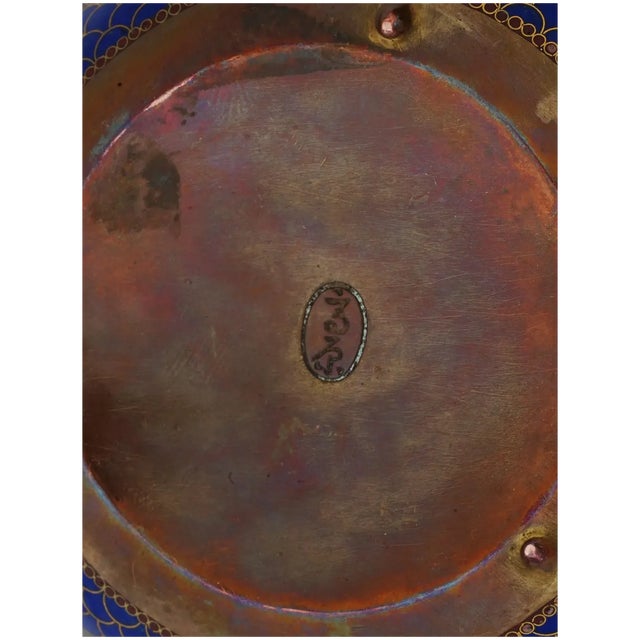 Antique Meiji Era Japan Cloisonne Enamel Tea Set- 7 Pieces For Sale In New York - Image 6 of 8