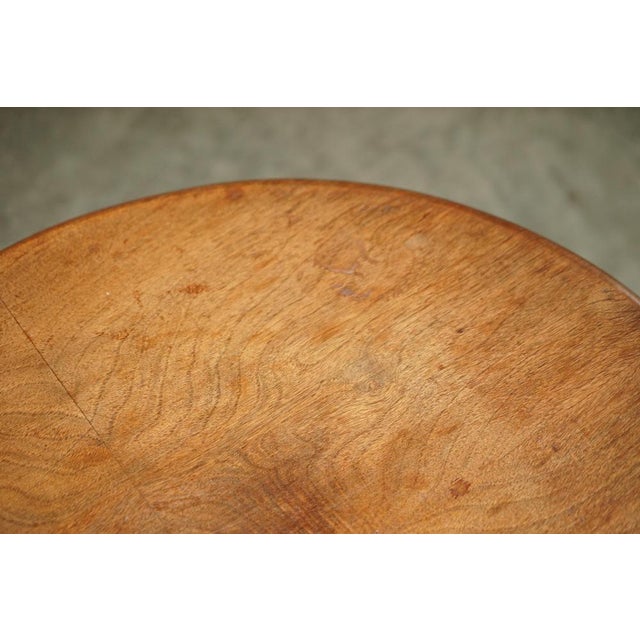 Small Vintage English Coffee Table in Oak, 1930s For Sale - Image 11 of 14