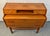 Wood Mid-Century Danish Modern Teak Secretary Desk For Sale - Image 7 of 18