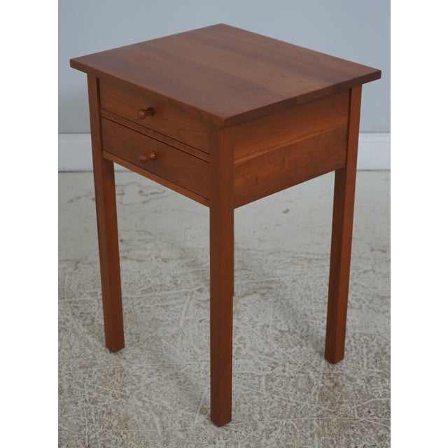 Age: C.2004 Details: Finish Number 713 Model 91-641 Solid Cherry Dovetailed Drawer Construction High Quality Construction...