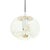 Mid-Century Modern Space Age Glass Wave Pendant Light by Koch & Lowy for Peill & Putzler, Germany, 1970s For Sale - Image 9 of 9