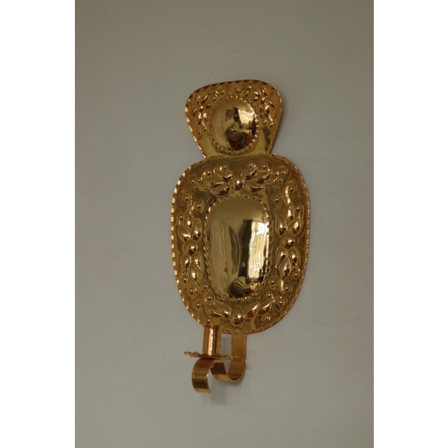 Mid-Century Swedish Brass Sconces, Set of 2 For Sale - Image 16 of 18