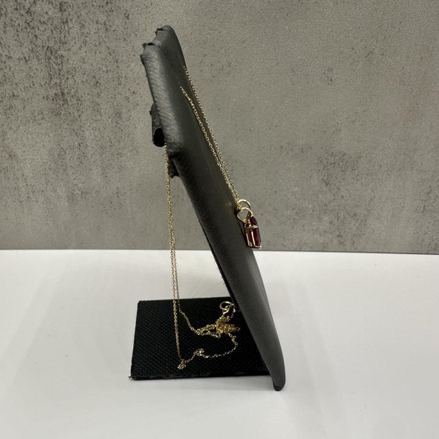 Contemporary Pink Tourmaline Necklace in 14kt Yellow Gold – 1.4ctw, 18in, New For Sale - Image 3 of 5