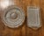 Glass Anchor Hocking Wexford Divided Relish Dish and Tray For Sale - Image 7 of 10
