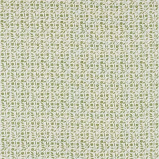 Morris & Co Rosehip Fabric in Thyme For Sale
