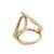 Gold Diamond Ring 14k Gold 0.85 TCW Certified For Sale - Image 8 of 12