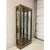 1970s Brass Vitrine Display Cabinet by Mastercraft For Sale In Chicago - Image 6 of 6
