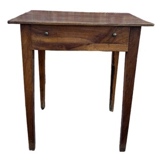 19th Century Single Drawer French Side Table For Sale