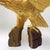 Wood Oversized Vintage Carved Giltwood Eagle 20thC For Sale - Image 7 of 11