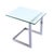 Postmodern Cantilever Side Table in Chrome and Glass from Gebra, 1980s For Sale - Image 13 of 13
