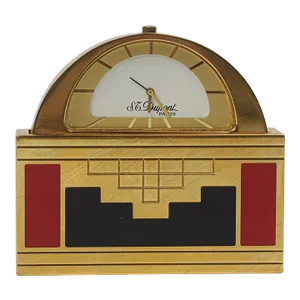 Limited Edition 1996 Art Deco Series Secret Carriage Clock by s.t. Dupont Paris