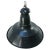 French blue black Industrial pendant lamp. Used in warehouses and factories in France and Belgium. E26 / E27 Up to 250V...