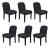 Post-Modern Dining Chairs (Set of Six) For Sale