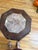 Chinese Antique Chinese Carved Hardwood Plant Stand Table With Marble Inset For Sale - Image 3 of 3