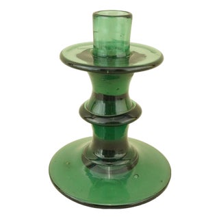 Vintage Glassworks Candleholder by Enrico Taddei, 1940s For Sale