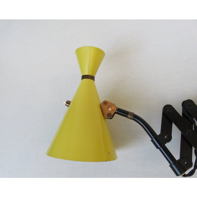 Black Scissor Light from Helo Leuchten, 1960s For Sale - Image 6 of 18