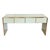 Glass Console Table with Four Drawers, 1980s For Sale - Image 4 of 7