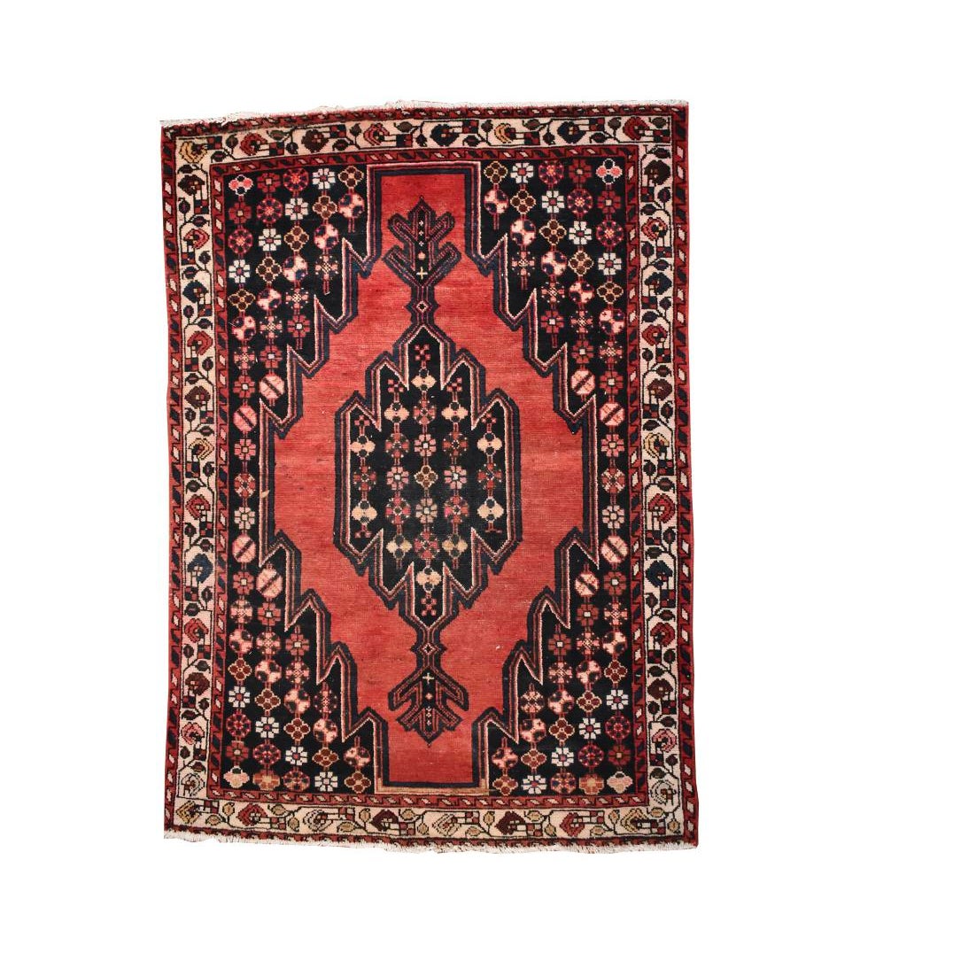 Antique Traditional Persian Hand Woven Rug 4′5″ × 6′ Chairish