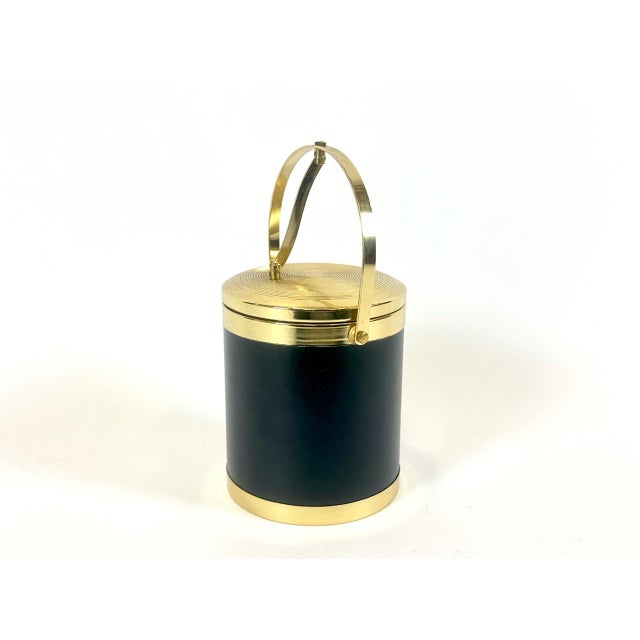 Mid-Century Modern Mid-Century Modern Brass Ice Bucket by George Briard for Culver, 1960s For Sale - Image 3 of 11