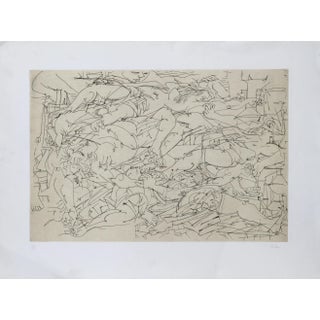 Figurative Accumulation I, Dimitri Petrov Etching For Sale