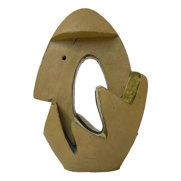 Surrealist Entity in Glazed Ceramic by Aksel Hansen, 1960s For Sale