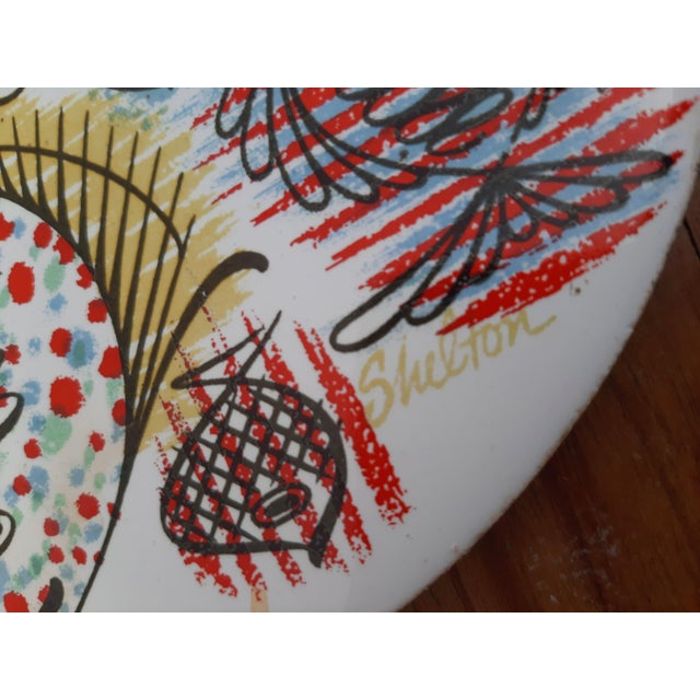 Transform your space into your own personal beach oasis with this vibrant and whimsical ceramic trivet! This eye-catching...