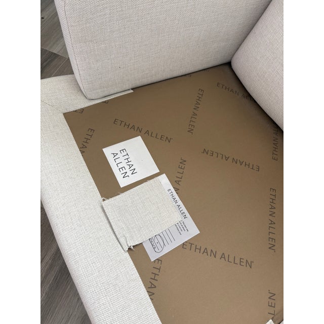 Ethan Allen Emerson Chair in Hailey Ivory For Sale In Seattle - Image 6 of 6