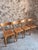 Mid-Century French Bistro Chairs in Beech and Plywood, 1960s, Set of 4 For Sale - Image 11 of 18