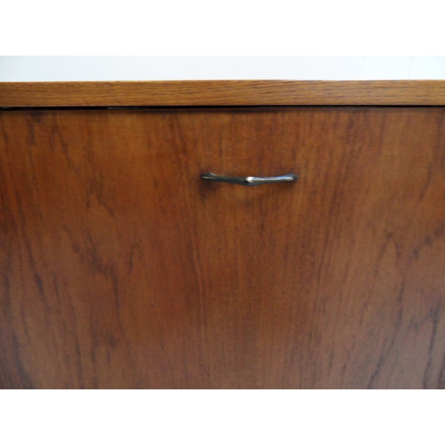 Wood Mid-Century Sideboard or Open Bookcase, 1950s For Sale - Image 7 of 13