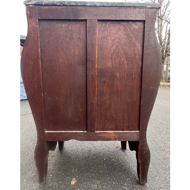 Vintage Louis XV Style Bombay Commode Chest of Drawers For Sale - Image 11 of 11