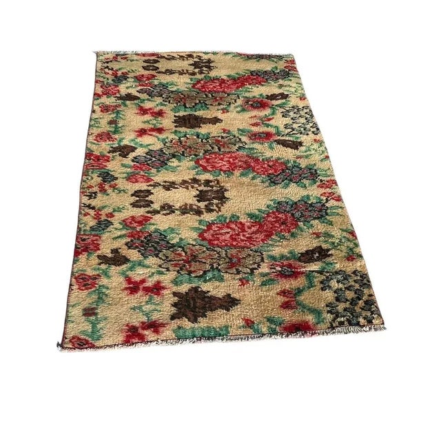 Turkish Hand-Knotted Kayseri Rug For Sale - Image 6 of 11