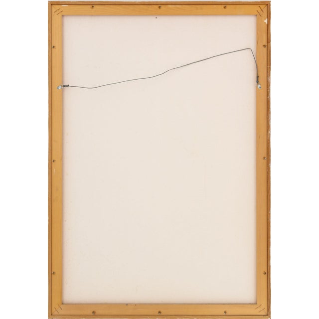 Robert Dandarov "Dark Angel" Mixed Media, 1989 For Sale - Image 9 of 9