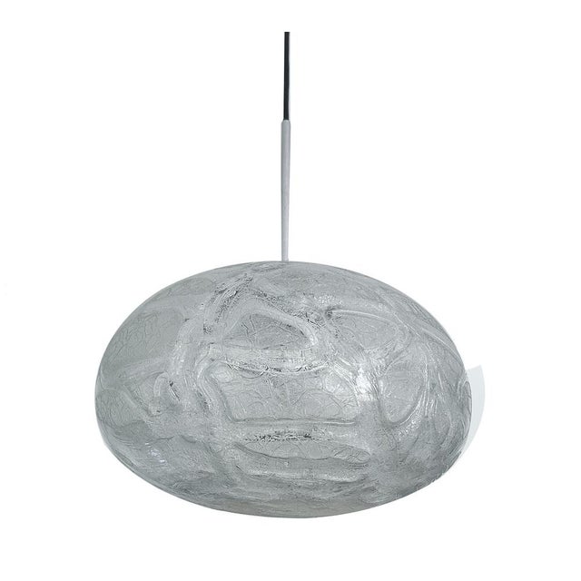 Vintage Murano Glass Pendant Light from Doria, 1970s For Sale - Image 17 of 17