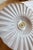 Vintage Pleated Ceramic Pendant Light in Lilac and Taupe, 1990s For Sale - Image 6 of 8