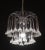 Murano chandelier with white flowers in Hollywood Regency style. This beautiful luxury Murano glass chandelier is a design...