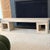 Stone Stone Marble Bench With Square Bases by Robert Kuo, Hand Carved, Limited Edition For Sale - Image 7 of 9