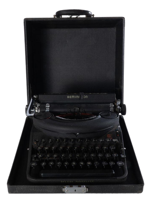 1940s Remington Deluxe Noiseless Typewriter