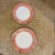Fun marble light pink/ salmon set of Villeroy and Boch dishes. Last photo shown on regular size dinner plate. Upgrade your...