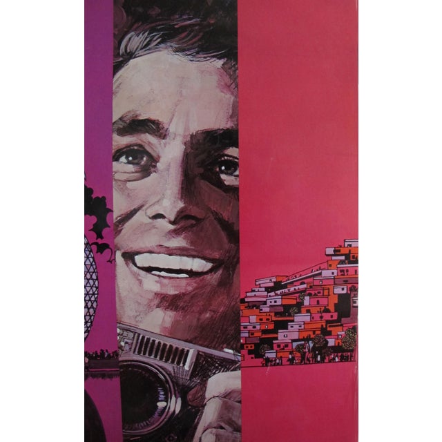 1967 Vintage Montreal Poster, Expo 67 (Pink, Man) William Wright For Sale - Image 4 of 4