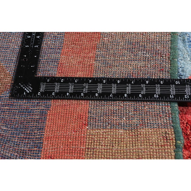 Textile Vintage Persian Gabbeh Rug, 06'05 X 08'08 For Sale - Image 7 of 10