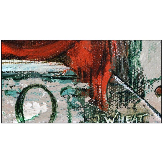 Figurative Mid 20th Century Ethereal Radiance, John Potter Wheat For Sale - Image 3 of 4