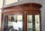 Late 20th Century Pulaski Cherry Bow Front Curio Cabinet For Sale - Image 10 of 15