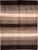 Brown Striped Modern Gabbeh Handmade Wool Rug For Sale - Image 9 of 9