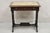 Victorian Antique Eastlake Victorian Carved Walnut Small Sewing Stand Tapestry Side Table For Sale - Image 3 of 12