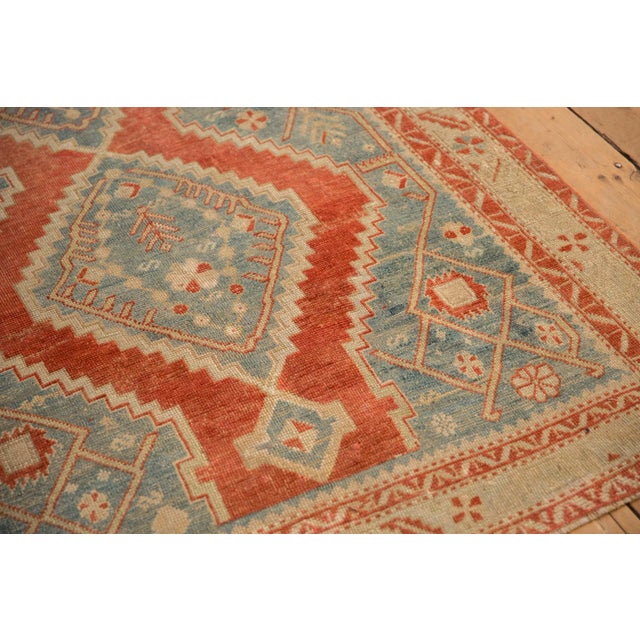 Vintage Distressed Karabagh Rug - 4'2" x 6'4" For Sale - Image 10 of 12