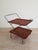 Wood Mid-Century Modern Teak Serving Bar Cart by Paul Nagel for Jie Gantofta, Sweden, 1960s For Sale - Image 7 of 12