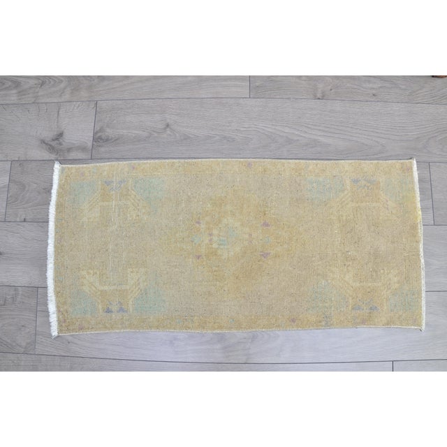 1960s Turkish Handmade Floor Rug For Sale - Image 6 of 6